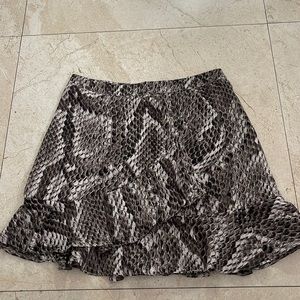 Snake print, gorgeous, size small dress. Can be dressed up or down.